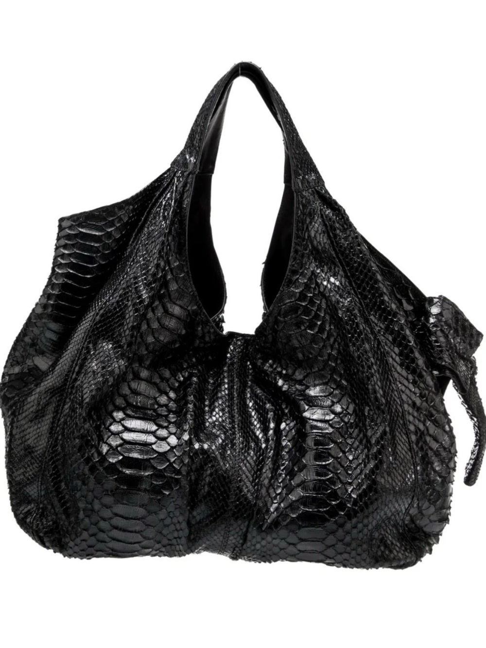 Valentino
Python Leather Hobo Bag - Picture 4 of 8